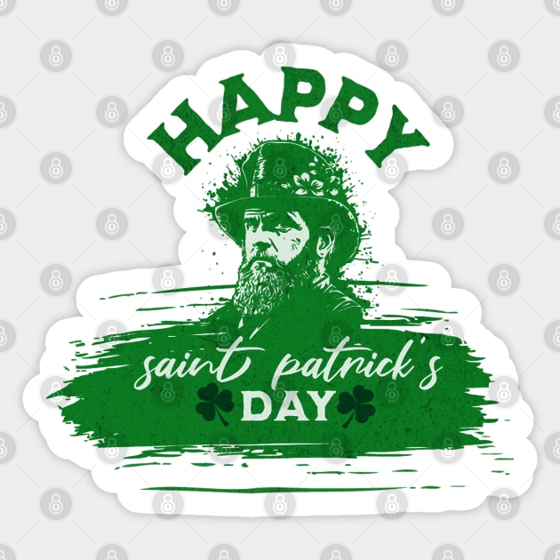 st patrick's day Sticker by HB Shirts